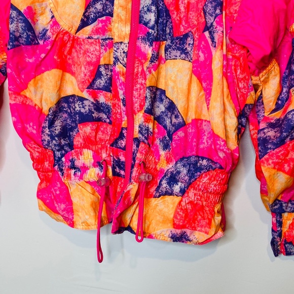 Vintage London Fog Neon Windbreaker - Picture 4 of 8
